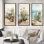 «Blue Moped On The Beach», 3 pièces-2029345910-2029345909