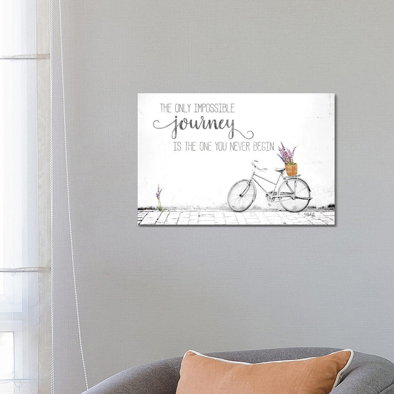 Impossible Journey 1 Piece Wrapped Canvas Painting, 45.72cm H x 66.04cm W x 1.91cm D