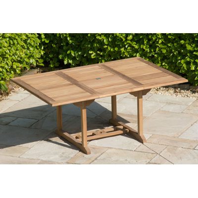 Stiller Extendable Teak Dining Table