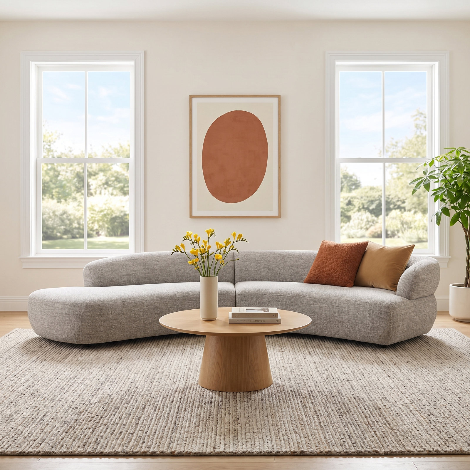 Athens Upholstered Sectional, Thames Coal Polyester Blend, Left Hand Facing