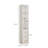 85.04" Tall Bathroom Storage Cabinet with Drawers and Anti-Tip Device