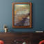 Toile encadrée de qualité supérieure Monet's Landscape VII - prête à être accrochée-356853569