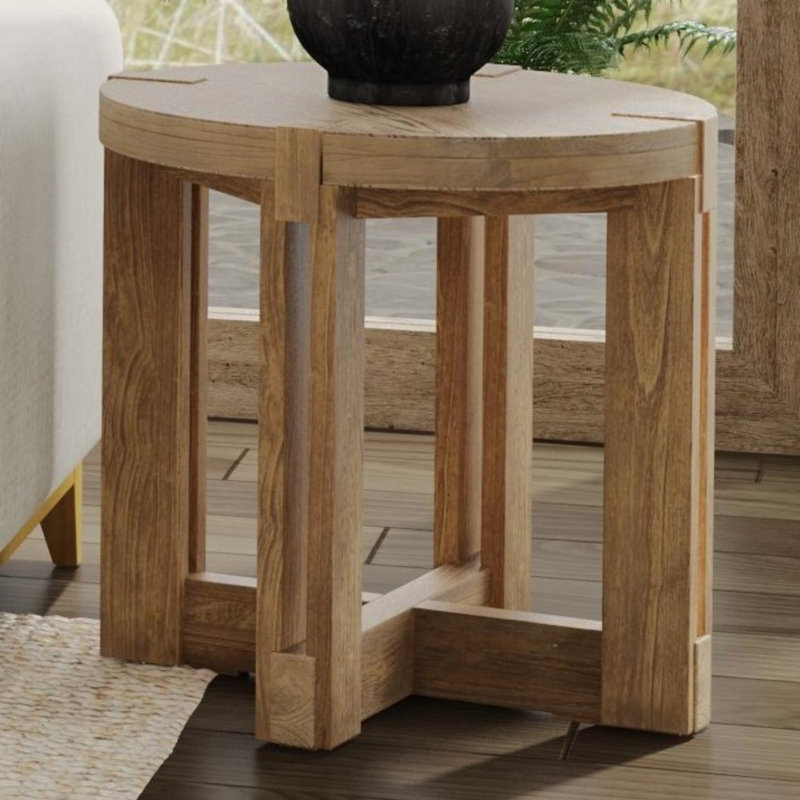 Table de bout en bois massif Calder