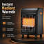 WEIYOUPIN 6000 BTU Propane Cabinet Space Heater