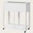 Mini Wood Cold Frame Garden Greenhouse with 2 Doors and Wheels-692158996