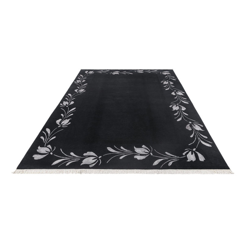 Tapis noir Osborne