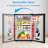 COWSAR 2.6 Cu.Ft Mini Fridge with Freezer for Bedroom Dorm, Black