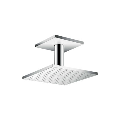 ShowerSolutions Square Showerhead 250 2-Jet Ceiling Connection