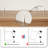 6-Drawer Accent Chest Dresser With Rubberwood Legs