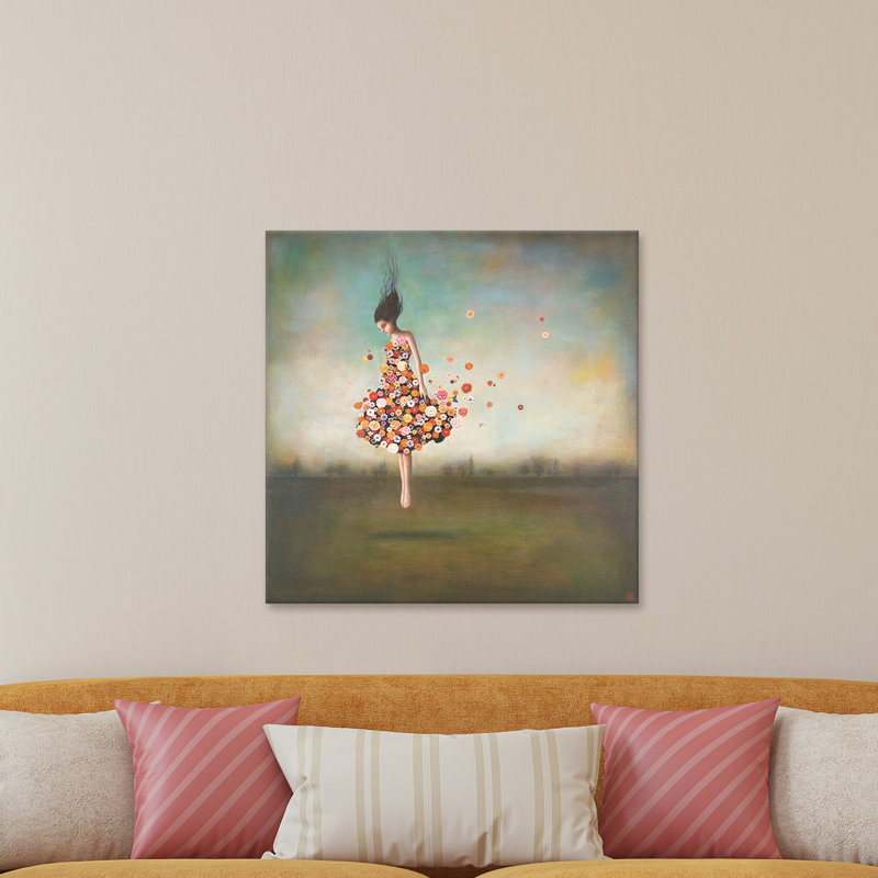 Print on Canvas, 93.98 cm H x 93.98 cm W, Wrapped Canvas