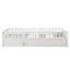 Lit simple moderne, base de lit au sol