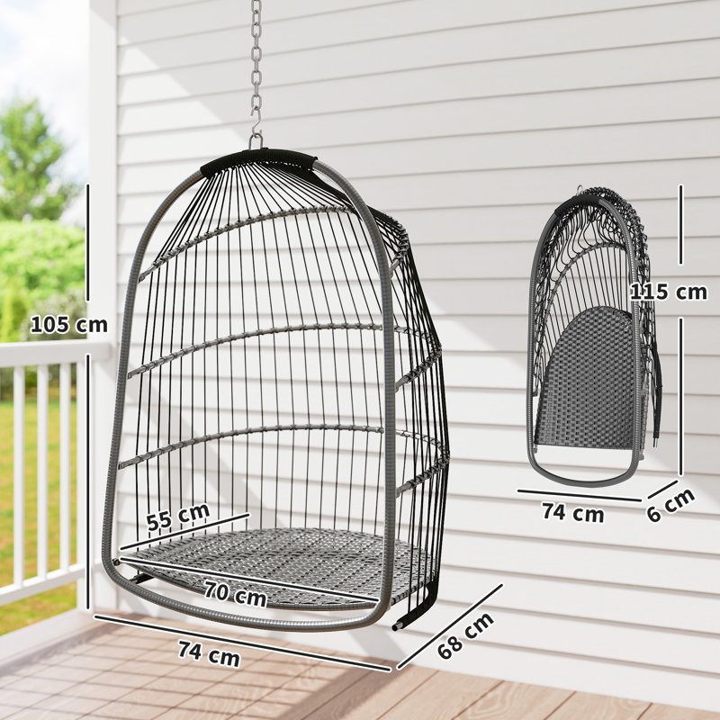 Rattan Swing Chair