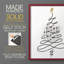 Arbre de Noël III, reproduction encadrée - bois massif-1069310117-1069310112