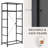 Jauier Metal 23.2'' W 6 - Drawer Dresser, Gray-783231051
