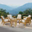 11 Piece Laguna Lounge Set with Sunbrella Cushions
