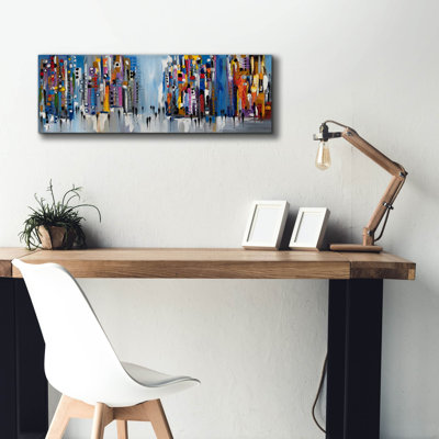 «Charmante ville sur toile» par Ekaterina Ermilkina