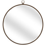 Kareem Metal Flat Wall Mirror