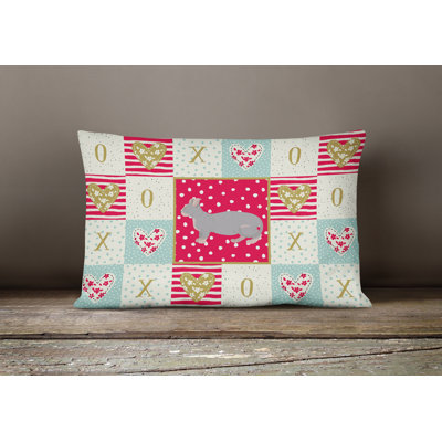 Patchwork Outdoor Throw Pillow