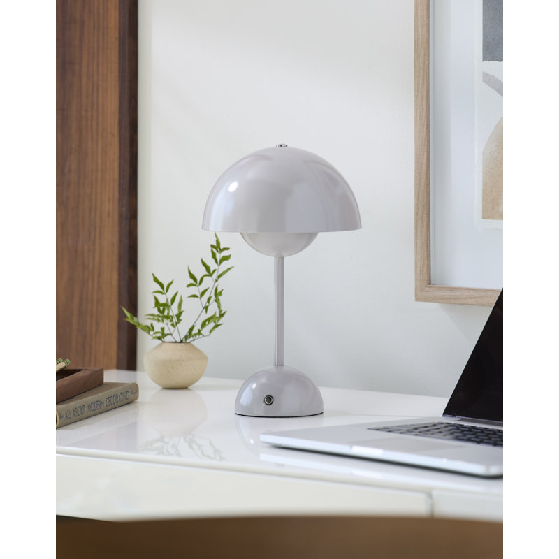 Felton Table Lamp, Painted Gray