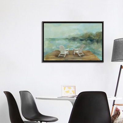 «Lakeside Retreat I No Wood» par Silvia Vassileva - reproduction d'art