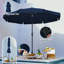 Parasol de patio drapé-1053740362