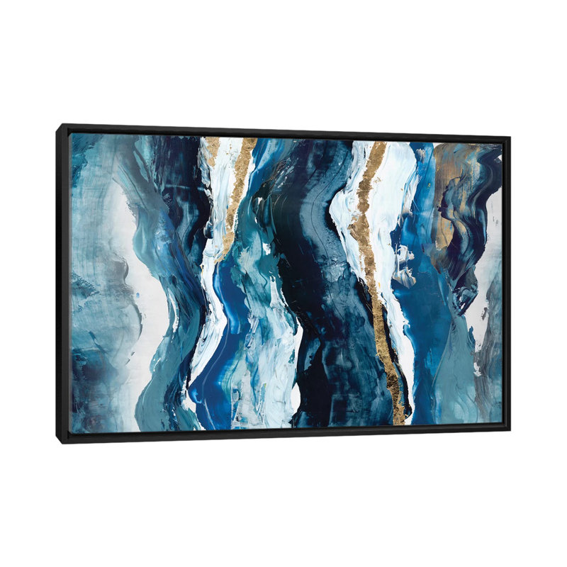 Effectus II by Isabelle Z - Wrapped Canvas Print, Black Framed Canvas, 40" H x 60" W x 1.5" D