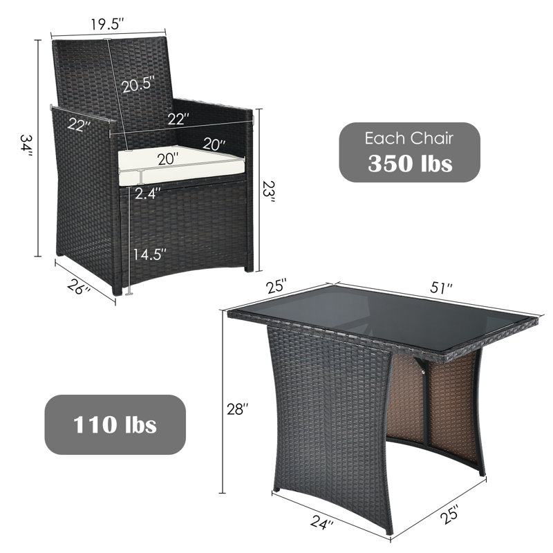 Ensemble de canapé modulaire 3 pièces, Blanc, Mélange de bruns