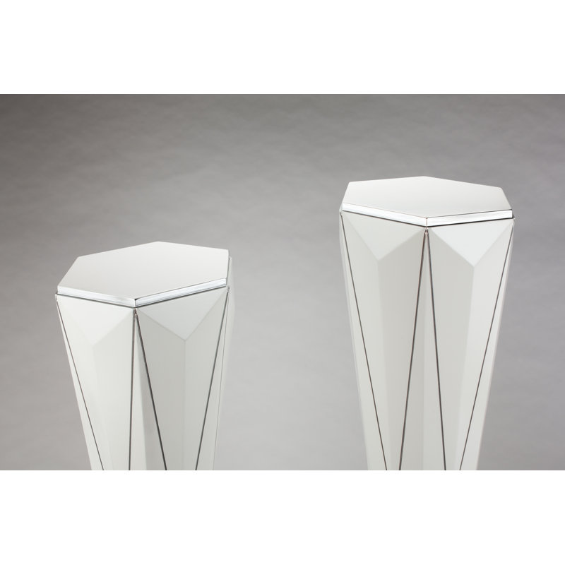 Free Form Pedestal Plant Stand, 47" H x 14" L x 14" D