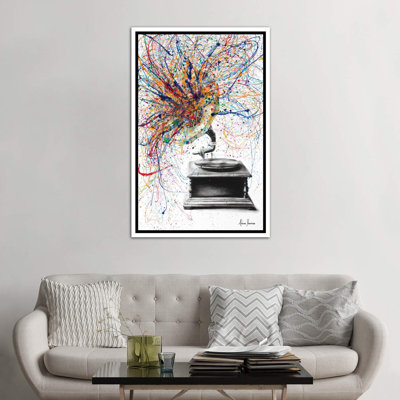 «Louder» par Ashvin Harrison - impression d'art graphique