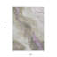 Tapis intérieur lavable abstrait taupe et lavande 9 pi x 12 pi