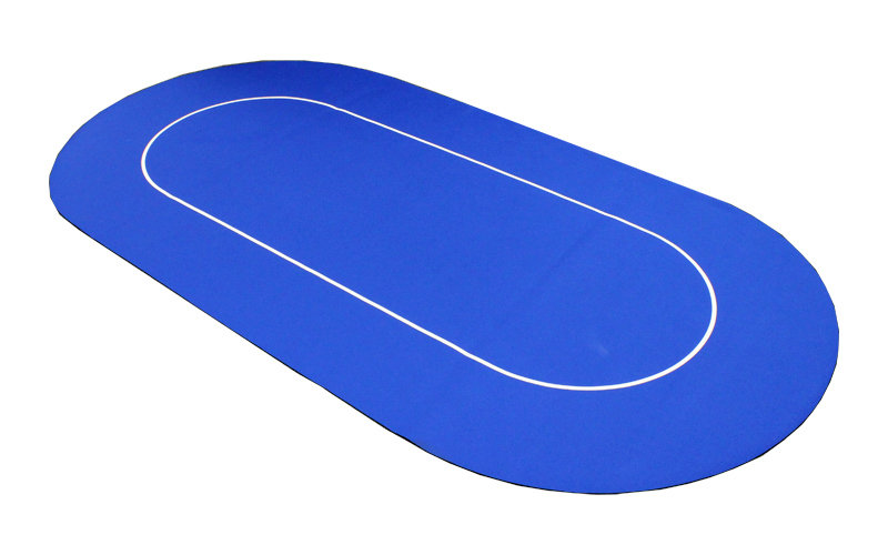 Housse de table de poker new design, Bleu