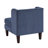 Elodie 27.5" Modern & Contemporary Accent Chair with Corduroy Fabric Upholstery, Reversible Seat Cushion, High-Density Foam over Pocket Coils-1578319655