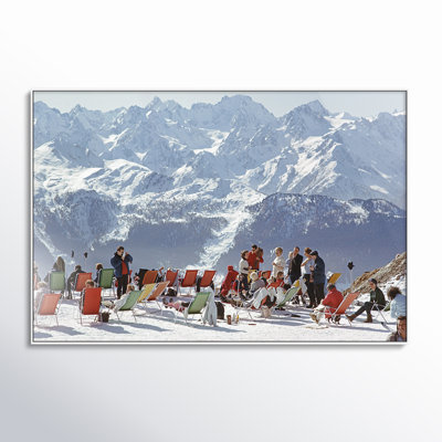 Beatrice "Lounging in Verbier" Print