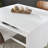 Washam 43 " Extendable Rectangular with Solid Wood Base Dining Table