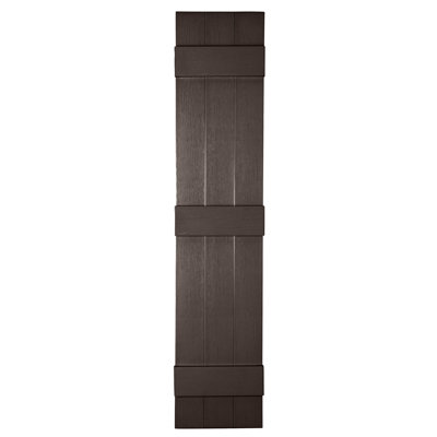 Custom 3 Board Closed BNB Shutters