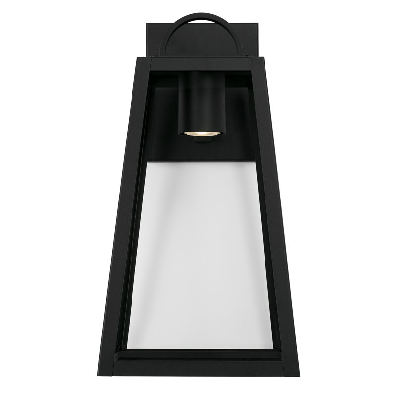 Wall Light, Black, 19.5" H x 10" W x 11"D