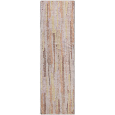 Premium Machine Washable Northdale AMF1314 Stripes Rug