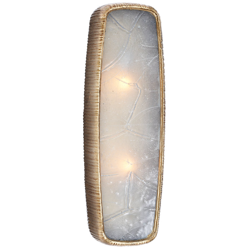 Utopia 2 - Light Flush Mounted Sconce, Gold