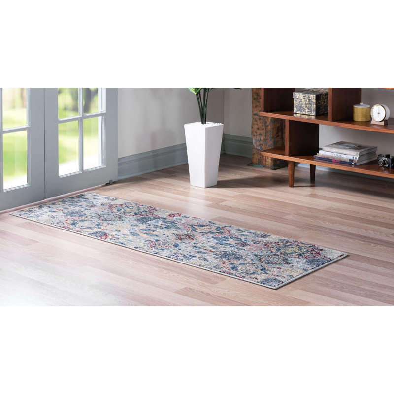 Endel Abstract Indoor Rug, Runner 2' x 6'