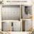 Bettis 74.2" H Wardrobe Armoire