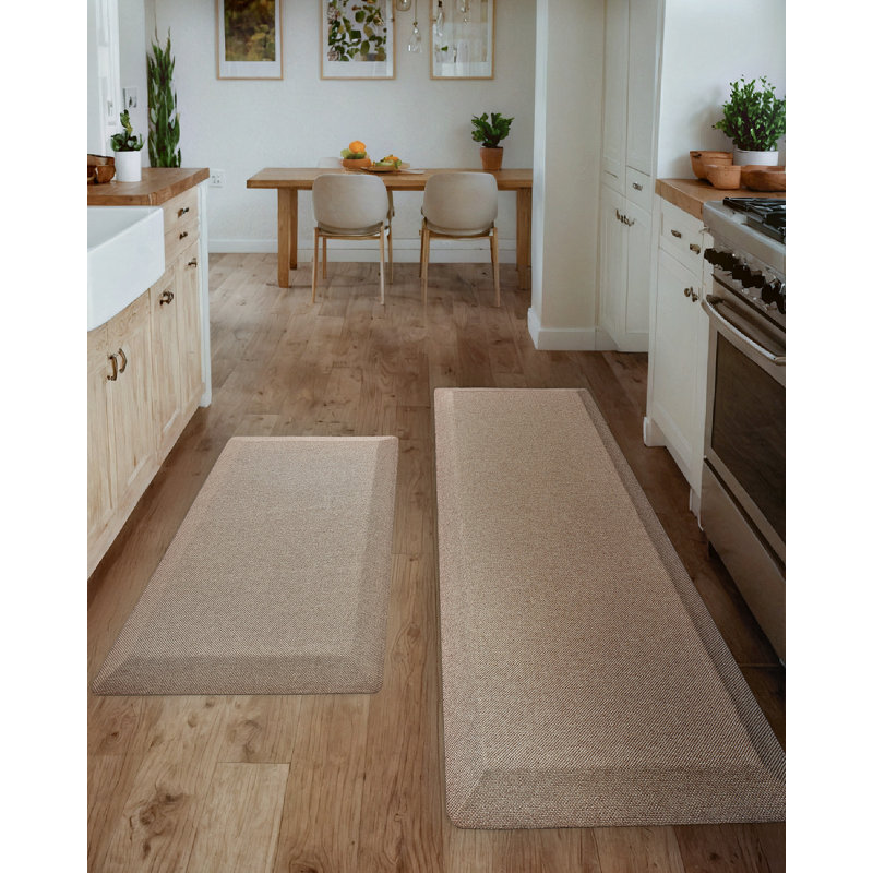 Tapis de cuisine anti-fatigue antidérapant, 20" W x 48" L