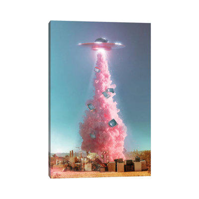 Extraterrestre Espionage par Jonas Loose - Giclée sur toile tendue avec châssis