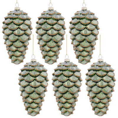 Pinecone Ornament, 7 Inches