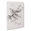 Branch of a White Cherry Blossom Tree - Wrapped Canvas-56634709