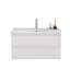 Meuble-lavabo moderne 36 po avec lavabo, tiroirs à fermeture en douceur et matériaux durables Stonegate