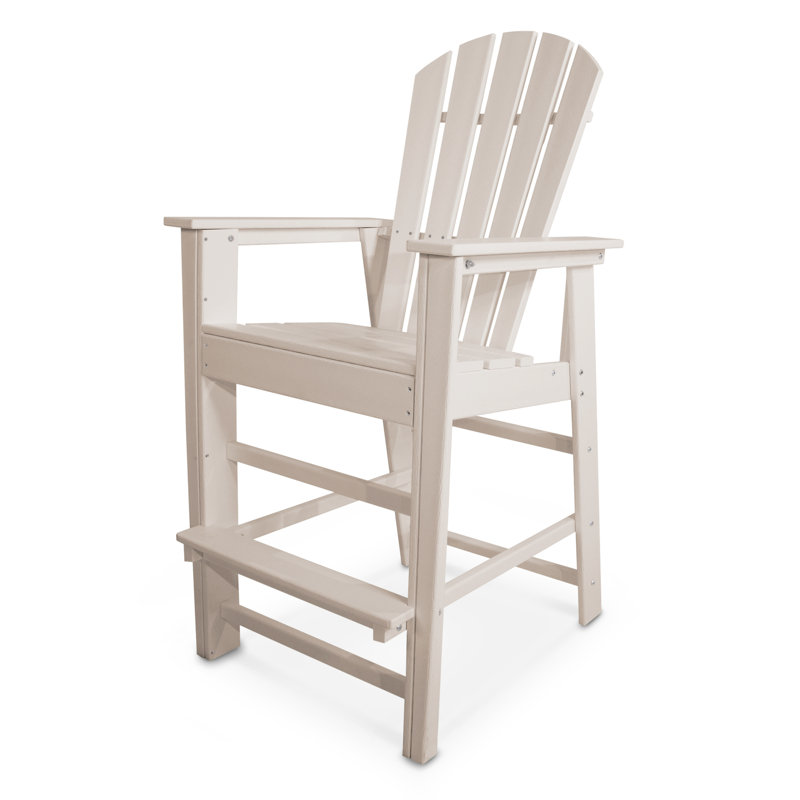 POLYWOOD South Beach Bar Chair, Sand