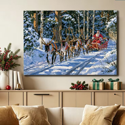 1 Piece Wrapped Canvas Wall Art