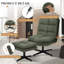 Chaise d'appoint rembourrée avec repose-pieds-1788367566