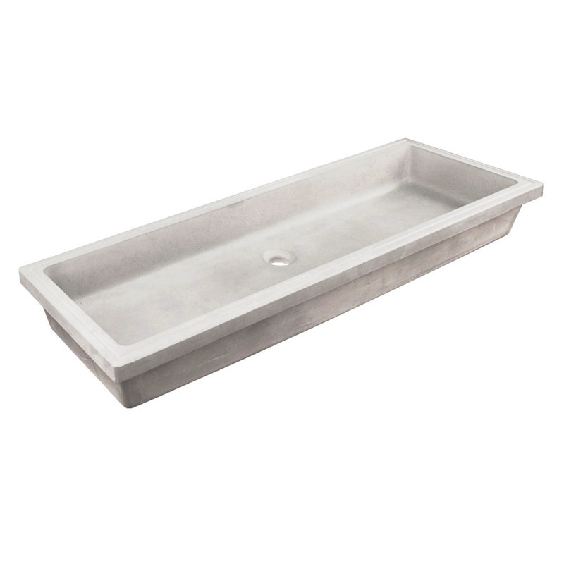 Newterra Concrete Under-mount Sink, Sand