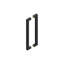Deltana SSPBB1810U32D 18" Contemporary Pulls, Back-To-Back in Brushed Stainless-28928304